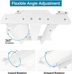 2-Pack 300W High Bay LED Lights, 42000LM, Tunable 4000K/5000K, ETL