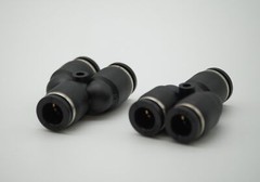 CHELIC SQY3 8 Ø8 Push to connect Union Y Fitting (10 PCS PER BAG)