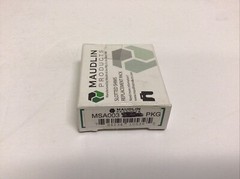 NEW, (LOT OF 20) MAUDLIN PRODUCTS MSA003 A-2 X 2″ X 0.004″,20 PACK SLOTTED SHIM