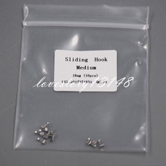 1 Bag Dental Orthodontic Crimpable Hook Medium Type 10 Pcs Per Bag