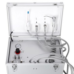 Portable Dental Delivery Unit Turbine Air Compressor /Auto-water Supply Trolley
