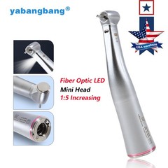 Dental Electric 1:5 / 20:1 Implant LED Fiber Optic Contra Angle Handpiece YBB