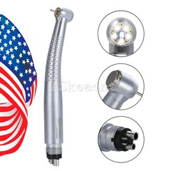 Dental 5 Led High Speed Handpiece Shadowless E-generator 5 LED Hand piece 4Holes