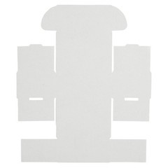 50-Pack White Corrugated Packaging Boxes 4x3x2, Bulk Small Cardboard Foldable…
