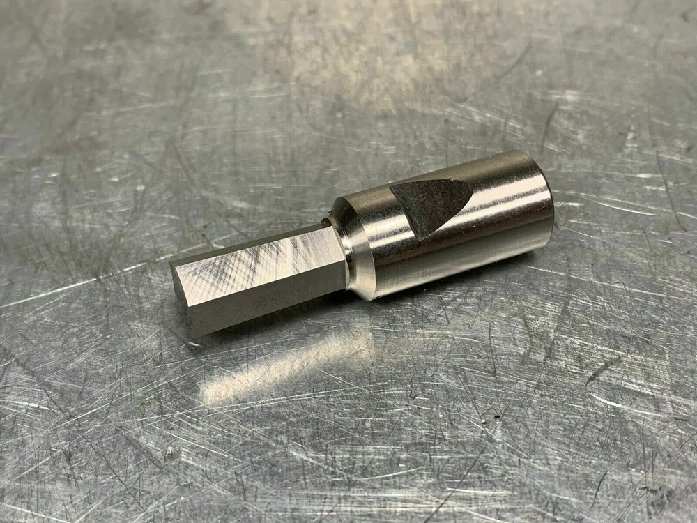 1/4″ Hex Rotary Broach Punch Fits 1/2″ Shank Holder