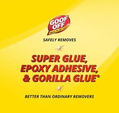 Goof Off Super Glue Remover, 4 Oz.