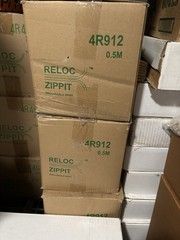Reloc Zippit 4 Mil Poly Bags 9×12 Reclosable Clear Heavy Duty Case