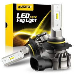 Auxito 9145 Led Fog Light Bulbs 6000Lm 6500K Cool White Light 300 Brightness