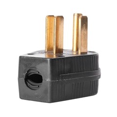 50A 125V Straight Blade US Power Plug 4 Holes Plug Industrial Grade NEMA 14-50P