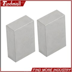 Findmall 2PCS ULTRA PRECISION 1-2-3 BLOCKS NO HOLES .0001″ MACHINIST 123 JIG