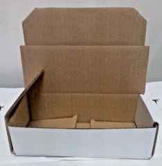 W6 – 4″ x 3″ x 2″ White Corrugated Shipping Mailer Packing Box Boxes 50/bundle