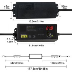 Adjustable power supplies Voltage 3 to 24V AC/DC Switch Power Supply LED Display