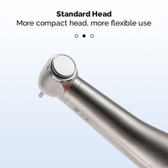 Dental Optic Fiber Contra Angle 1:5 LED Increasing Handpiece Standard Head