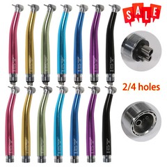 Dental PANA MAX High Speed Handpiece Air Turbine Push Button 2/4H COLORS fit NSK