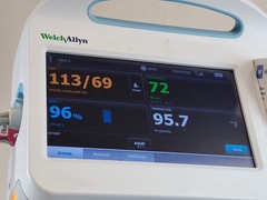Welch Allyn Connex Vital Signs Monitor 6000 EMR WIFI w Braun ThermoScan & Extras