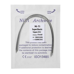 Ortodoncia Dental Super Elástico Niti Redondo Arco Alambres para Bracket