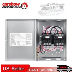PD52 50 AMP Automatic Transfer Switch for RV, Speedboats 120/240 VAC, 50 Amp