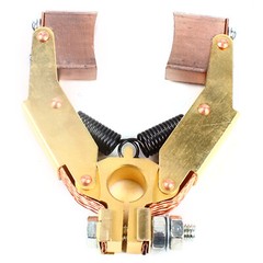 Copper Motor Carbon Brush Herringbone Holder V-shape For Slip Ring Fit DC motor