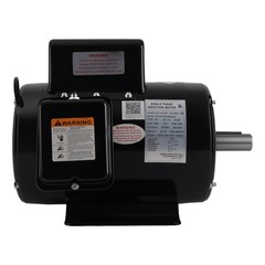 7.5HP Air Compressor Electric Motor 230V 3450RPM 184T Frame CW/CCW Rotate 1-1/8″