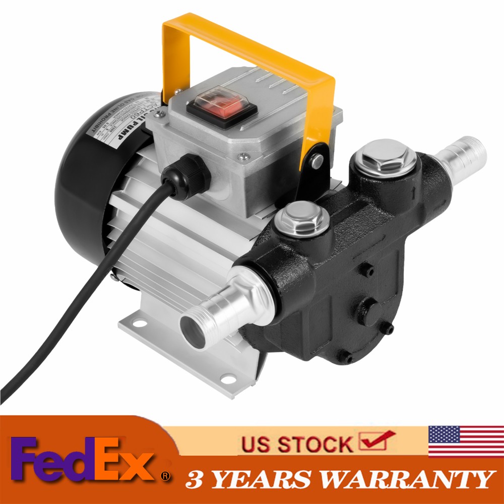 110V 550W Electric Oil Pump – Self-Priming, 60L/Min Flow Rate