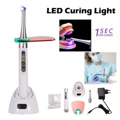 LED Dental Wireless Curing Light 1 Second Cure Lamp 2500mw/cm2 385nm-515nm