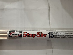 Harris Stay-Silv 15 Silver Brazing Rod BCuP-5 ASB-8 14 3/4 in