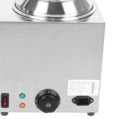 1600W 110V Hot Fudge Nacho Cheese Dispenser Sauce Caramel Melting Warmer Machine