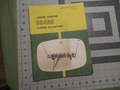 John Deere Operators Manual 694AN Corn Planter OM-B25349