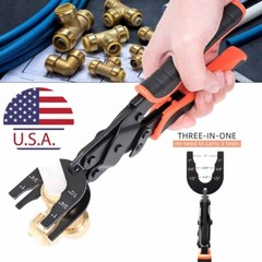 Disconnect Tongs Clamp Removal Tool Push Fittings For 1/2″ 3/4″ 1″ Pipe PEX CPVC