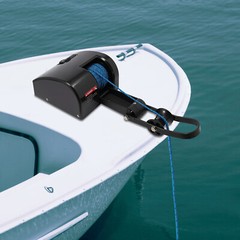 35 LBS Electric Anchor Winch with Roller & Remote Control for Boat Marine Winch