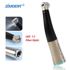 1-5*NSK Style Dental Fiber Optic 1:1 Contra Angle Handpiece Inner Push E-Type ty