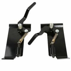Weld-On Skid Steer Quick Attach Bucket Conversion Adapter Latch Plates Universal