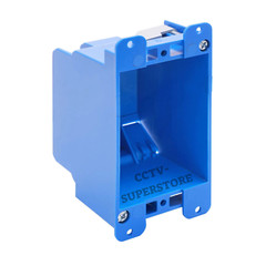 100 Pack 1-Gang Old Work Switch/Outlet Box ETL, 14 Cu In Plastic 2.25×4.30×2.75″