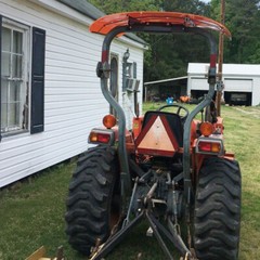 Orange Tractor Canopy For 52″ X 52″ Tractors & Mowers 2″ x 2″ or 2″ x 3″ ROPS