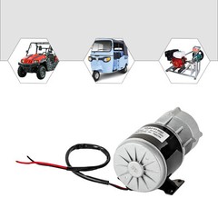 Electric Gear Reduction DC Motor High Power 12V 250W For E-Bike Scooter ATV USA