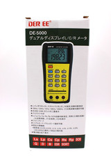 DE-5000 Handheld LCR Meter DE5000 w/ TL-21 TL-22 TL-23 DER EE High Accuracy Set