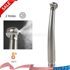 Askeadnt Dental High Speed Handpiece E-generator LED Fiber Optic Push 2 Hole 2-H
