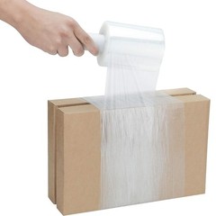 12 Rolls 5″ x 1000′ (45 Gauge) Extended Core Stretch Hand Shrink Wrap – Clear