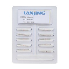 Dental Diamonds FG Burs Football Egg Round End Taper Friction Grip 368 856 850