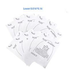 Dental Orthodontic TMA Beta Ti-Mo Arch Wires Ovoid Rectangular 1pc/pack