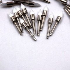 Dental Prophy Brush White Nylon Tapered Type Polishing Brush Latch 10/50/100/500