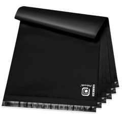50 19×24 Poly Mailer Self Sealing Shipping Mailer Bags Black POLYSELLS