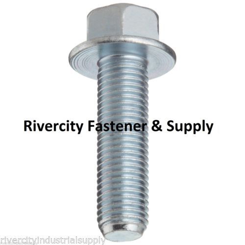 (1) M10-1.25×16 Bolts 10mm x 16mm J.I.S. Small Head Hex Screws M10x1.25×16 ZN