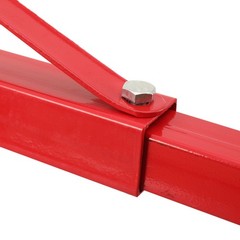 Wall Mount Jib Crane 1320 Lbs Load Electric Hoist Swing Arm with 180° Swivel