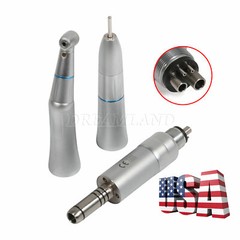 Dental Slow Speed Contra angle M4 Air Motor Handpiece Internal Water 4 Hole OEM