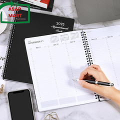 2025 Weekly Appointment Book & Planner – Jan 2025 – Dec 2025, 2025 Daily Hourly.