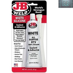 3 oz. Waterproof RTV Silicone Sealant – All-Purpose Adhesive for DIY Projects