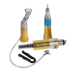 USA NSK Style Dental Contra Angle Low Slow Speed Handpiece Latch Type Gold 4Hole