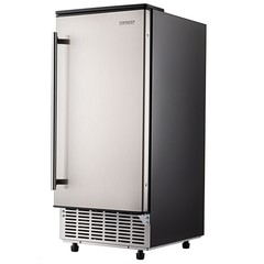 Commercial Ice Maker Stainless Steel Undercounter Freestanding Ice Cube Machine