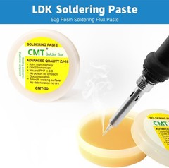 LDK 60W Adjustable Soldering Iron Kit ON/OFF Switch 110V US Plug 5 Tips